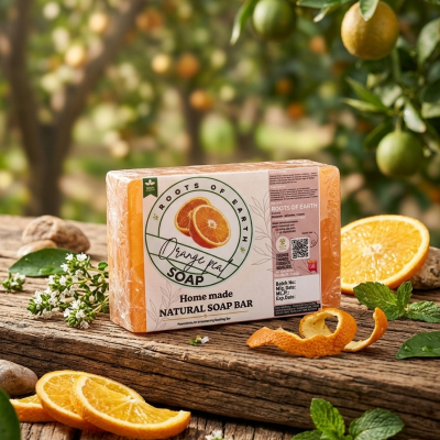 Orange peel soap