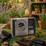 Charcoal soap